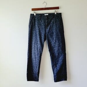 Pistola animal print gray and‎ black straight leg pants size  28